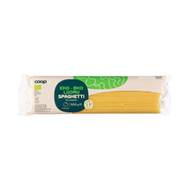 Coop organic spagetti 500g