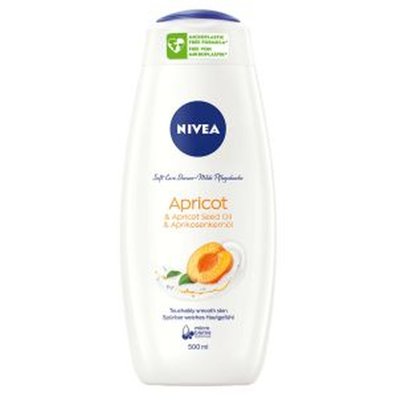 Nivea Care&Apricot Dušigeel 500ml