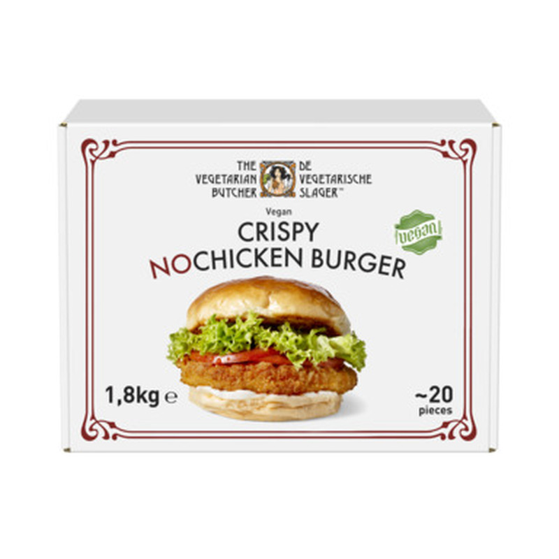 THE VEGETARIAN BUTCHER NoChicken burger 1,8kg (ca 20tk)