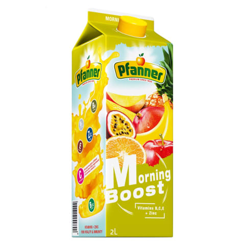 Multi puuvilja jook Pfanner Morning Boost 2l