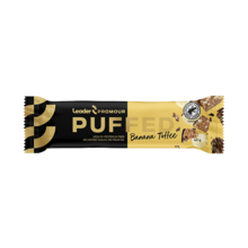 LEADER PROMOUR PUFFED 40G BAN-TOFFEE