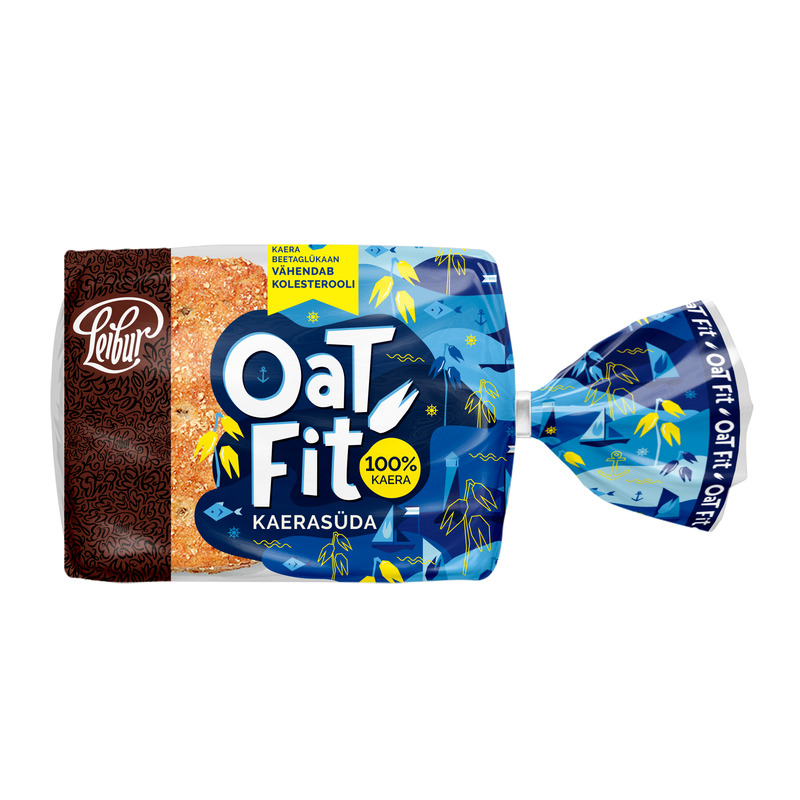 Kaerapala kaerasüda Oatfit, LEIBUR, 250 g