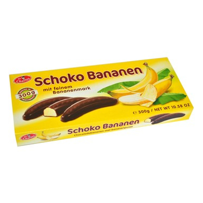 CHARLES Šokolaadibanaanid 300g (24tk)