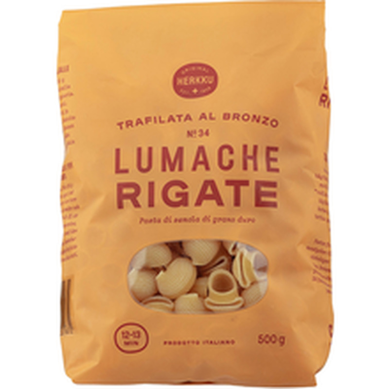 Herkku Lumache rigate durum pasta