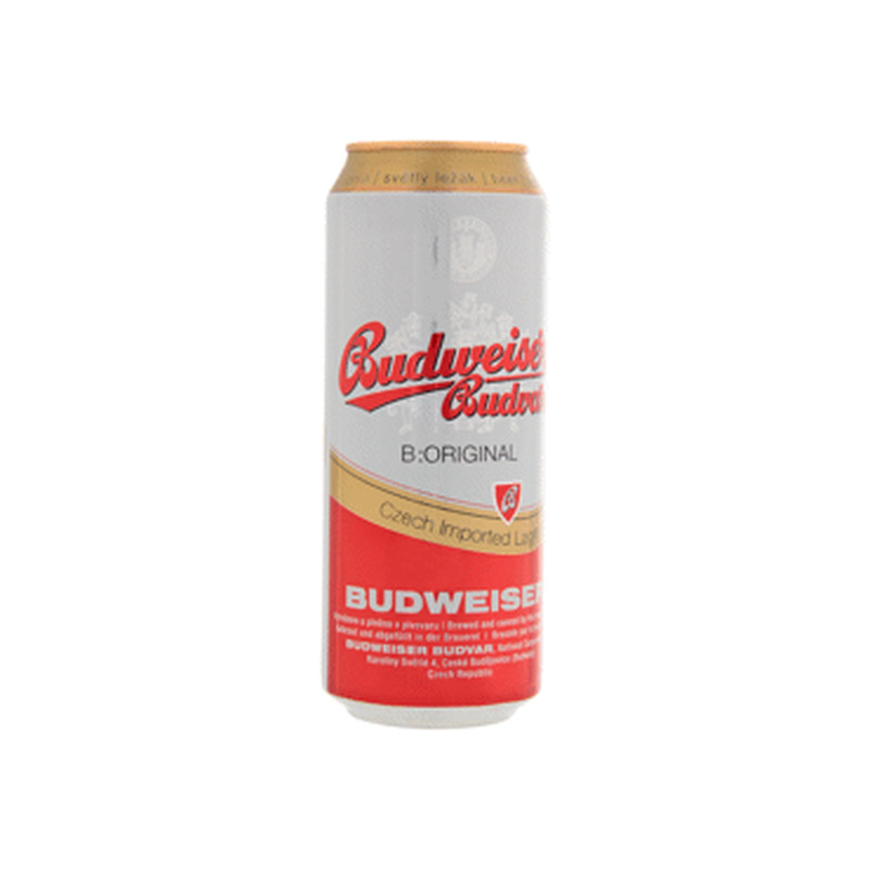 Hele õlu BUDWEISER Budvar 5% 500ml