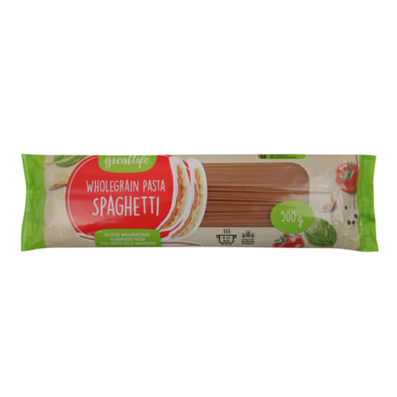 Makaronid täistera Spaghetti Rimi GreatLife 500g