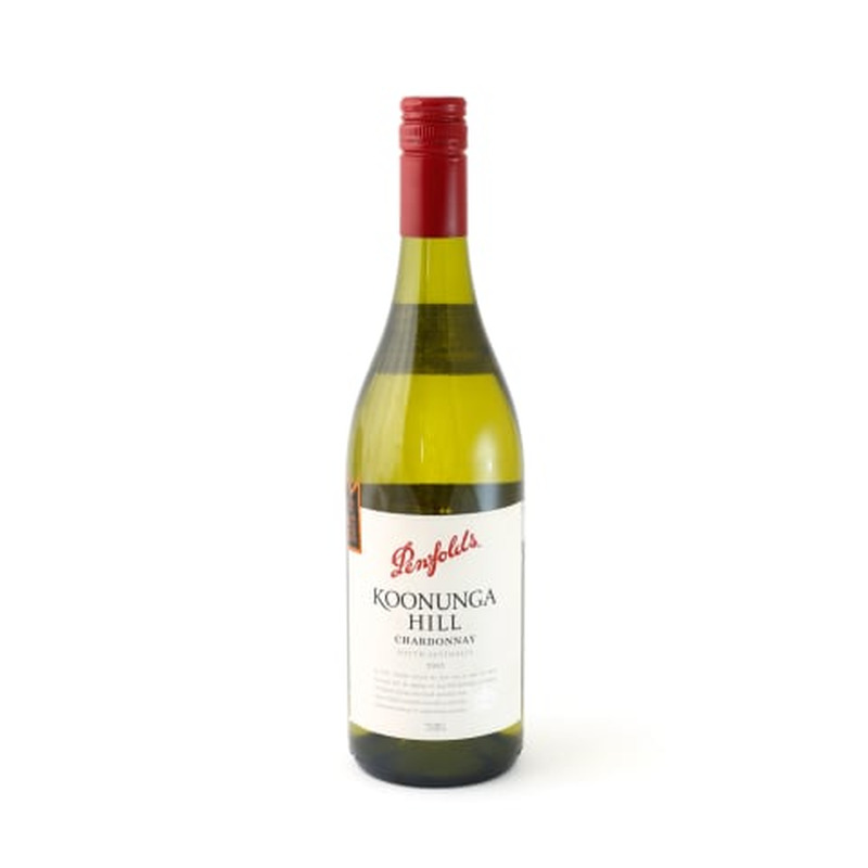 Geograafilise tähisega vein Penfolds Koonunga Hill Chardonnay 12,5%vol 0,75l