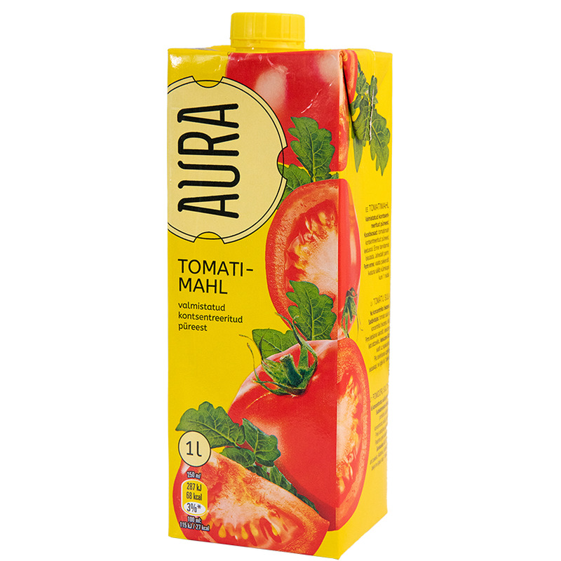 Tomatimahl 100%, AURA, 1 L