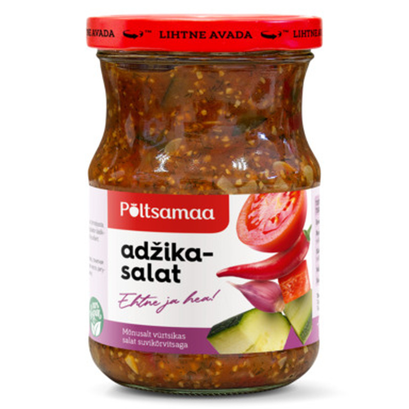 Adžikasalat suvikõrvitsaga, PÕLTSAMAA, 550 g