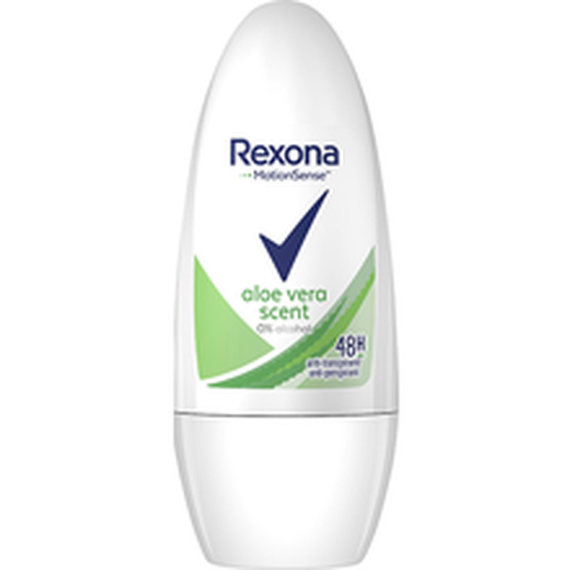 Rulldeodorant Aloe Vera, REXONA, 50 ml