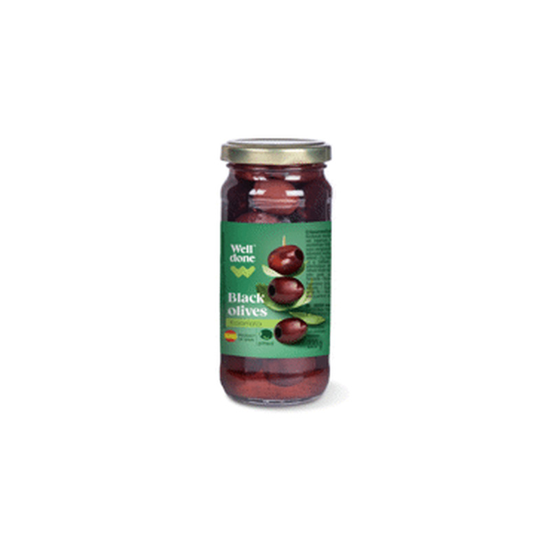 Must. kivideta Kalamata oliivid WD,220g