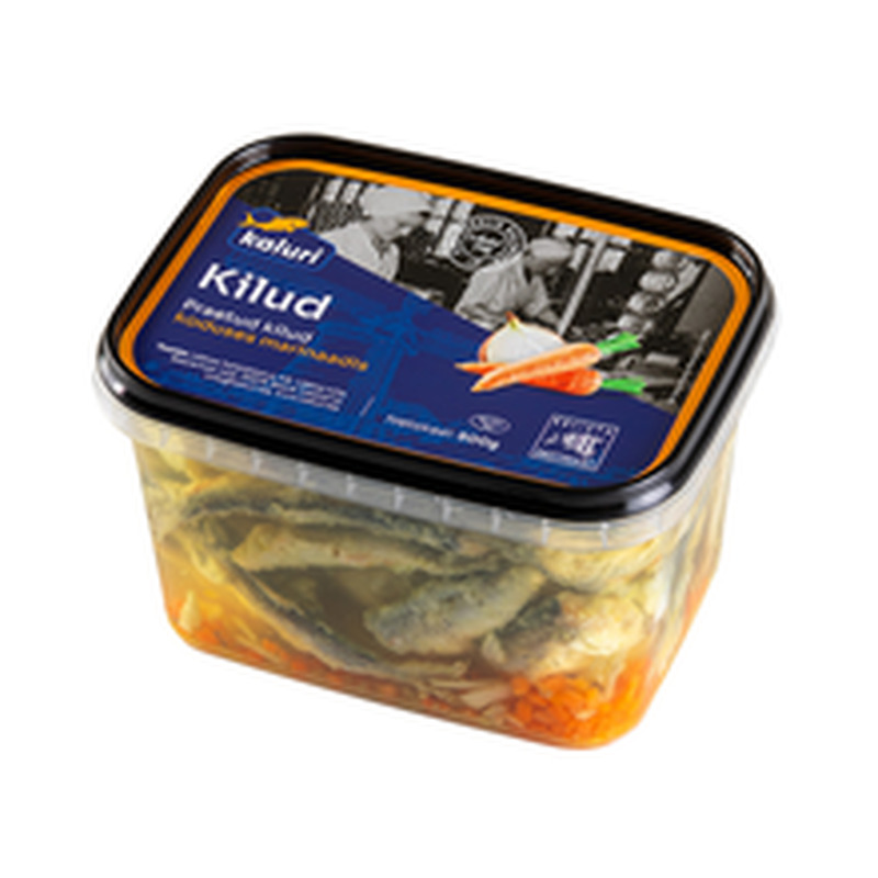 Praetud kilud koduses marinaadis, KALURI, 500 g