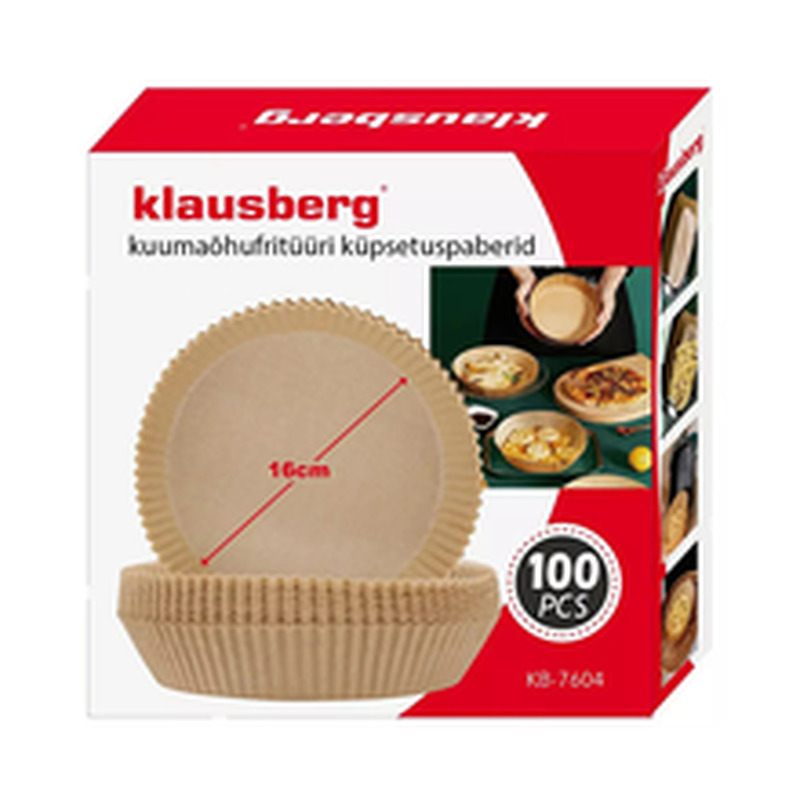 Kuumaõhufritüüri küpsetuspaberid 100tk 16cm