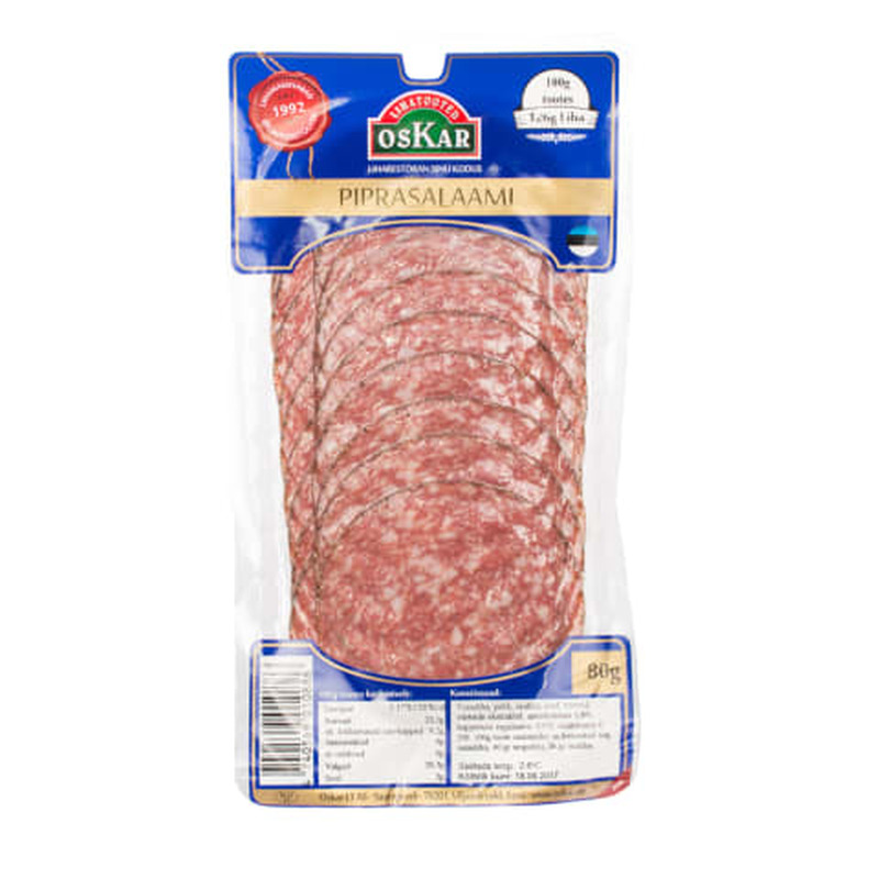 Piprasalaami viil Oskar 80g