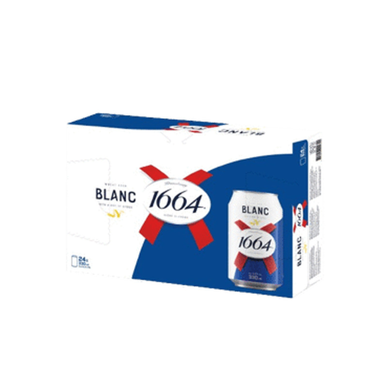 H.õlu KRONENBOURG 1664 Blanc 5% 24x330ml