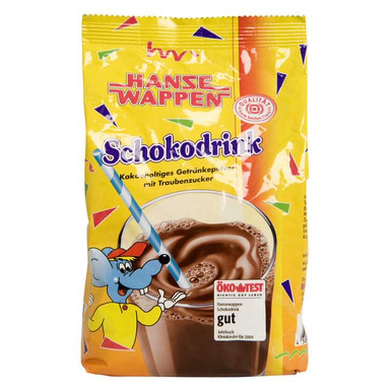 HANSE WAPPEN Kakaojoogipulber 20% 500g (täitepakend)