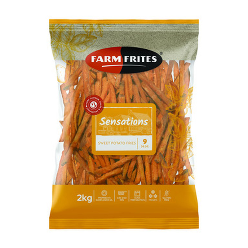 FARM FRITES Bataat e. maguskartul frittimiseks 2kg