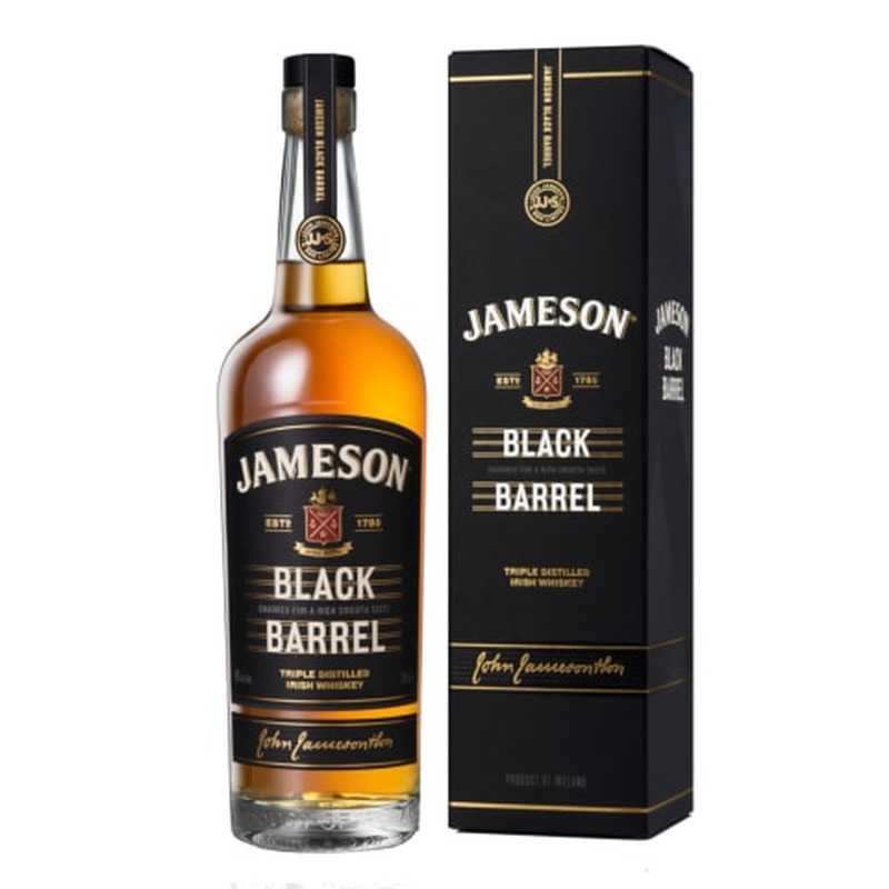 Whisky Jameson Black Barrel Irish 40%vol 0,7l karbis