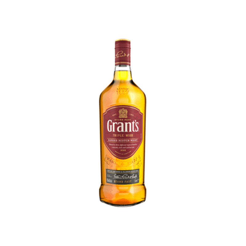 Whisky GRANTS Triple Wood 40% 1L