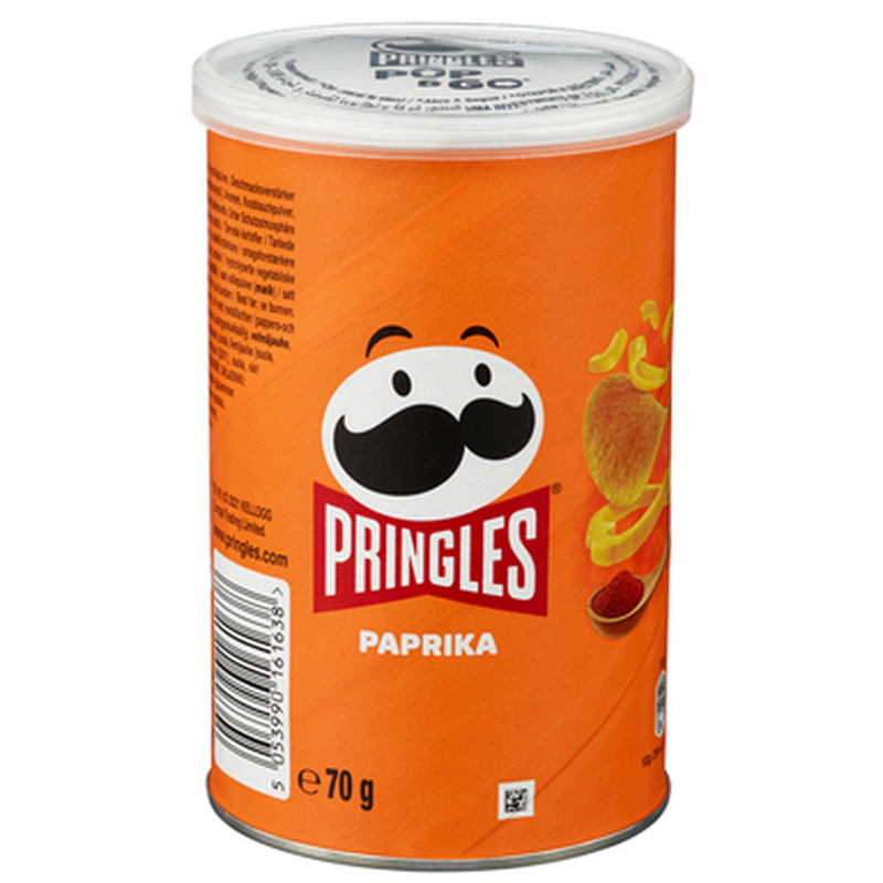 PRINGLES Kartulikrõpsud paprika 70g