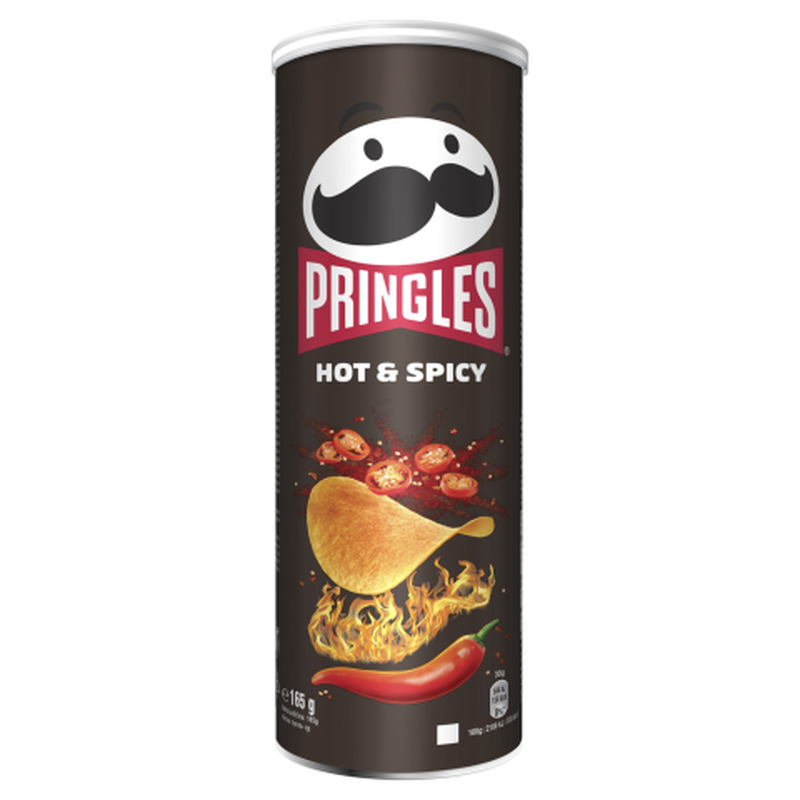 Kartulikrõpsud Hot&Spicy Pringles 165g