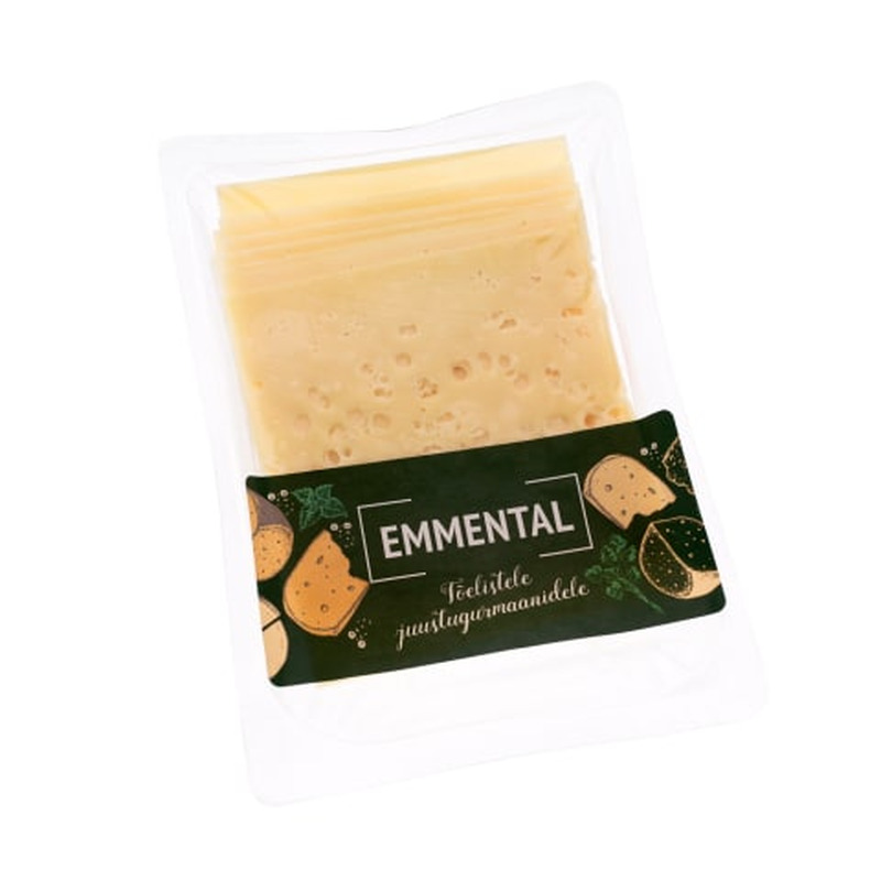 Juust Emmental viilutatud 28% 150g