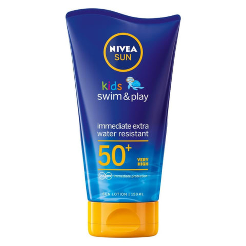 Päevituspiim Nivea Sun Laste SPF50+ Swim&Play 150ml