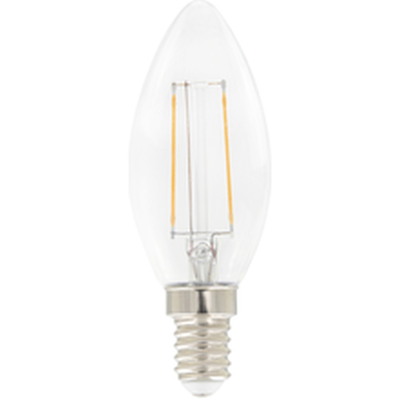 LED-küünal Filament 1,2W E14 136Lm klaar