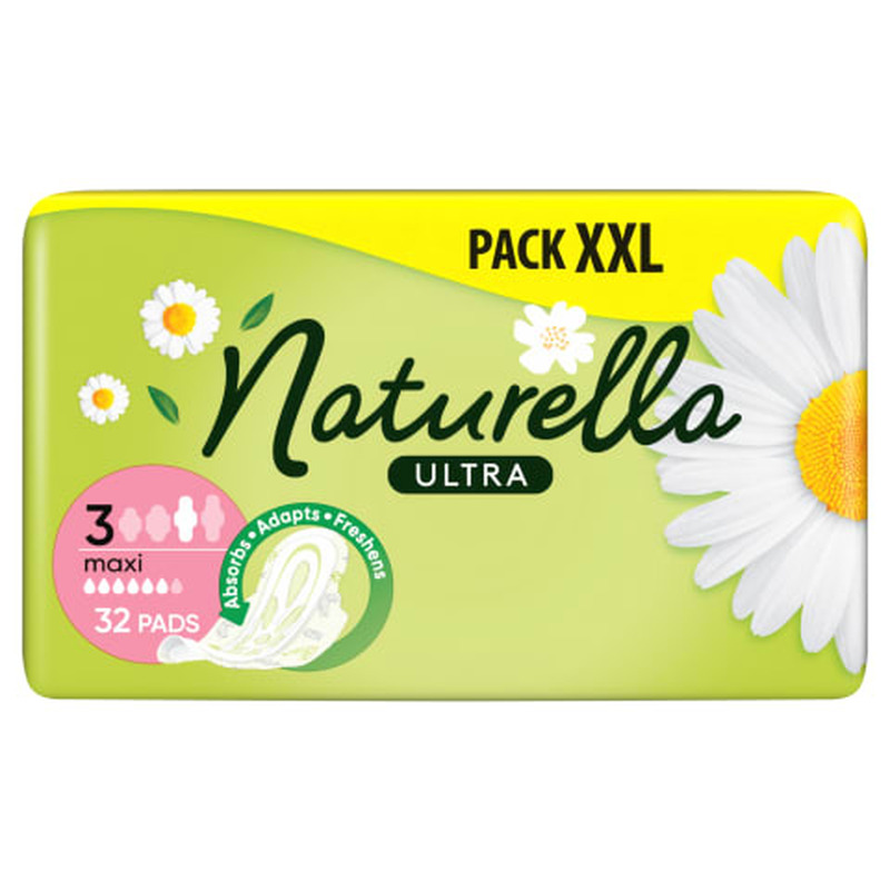 Hügieenisidemed Naturella Quattro Maxi 32tk