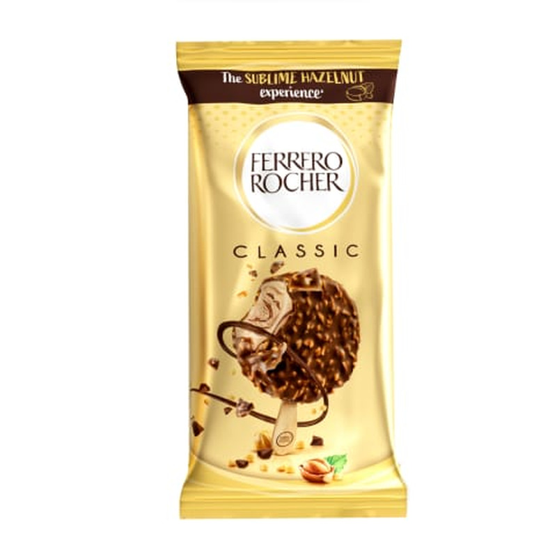 Pulgajäätis sarapuupähklimaitseline Ferrero Rocher 50g/70ml