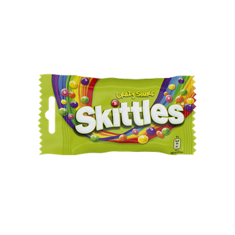 Puuvil.kompvekid CrazySours SKITTLES 38g