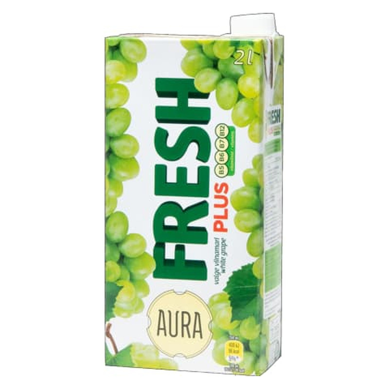 Mahlajook valge viinamarja Aura Fresh Plus 2l