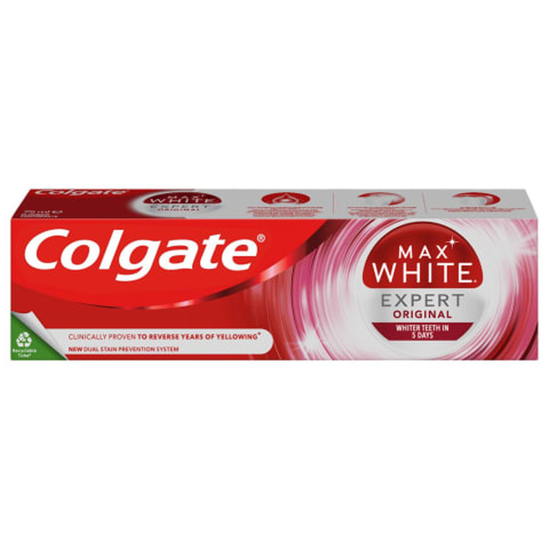 Hambapasta Colgate max white expert 75ml