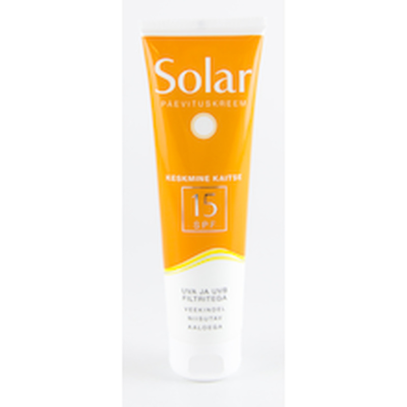 Päevituskreem SPF15, SOLAR, 100 ml