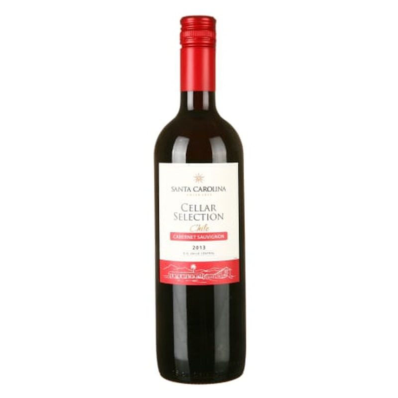 Geograafilise tähisega vein Santa Carolina Cellar Cabernet Sauvignon 0,75l