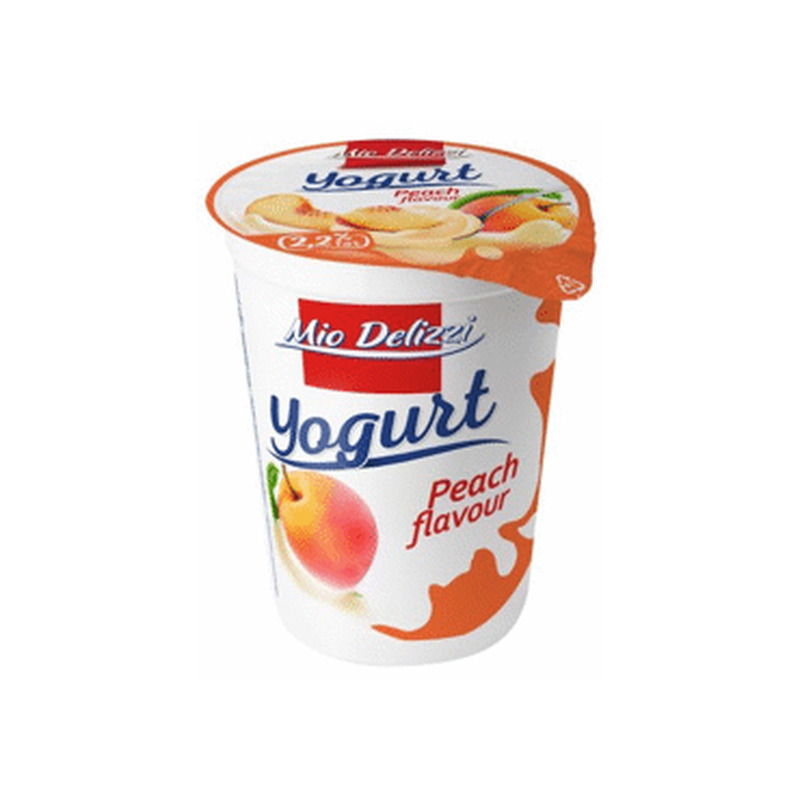 Jogurt MIO DELIZZI virsikumaits.,150g