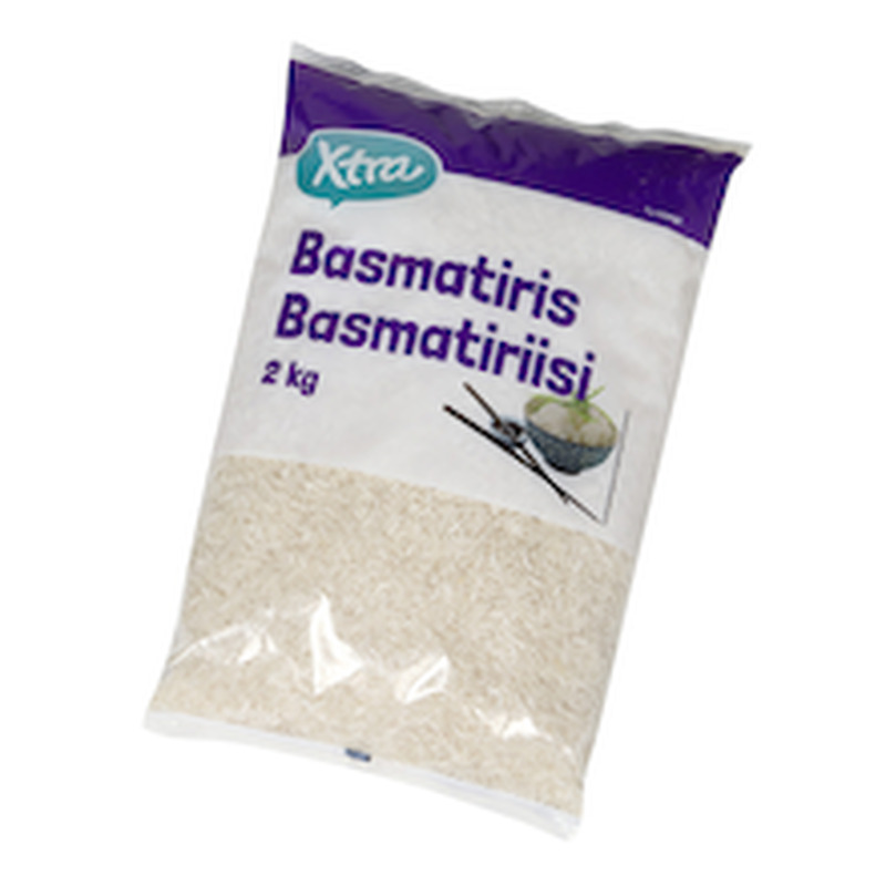 Basmatiriis Xtra, COOP, 2 kg