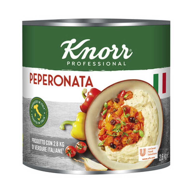 KNORR Peperonata paprika tomatikastmes 2,6kg