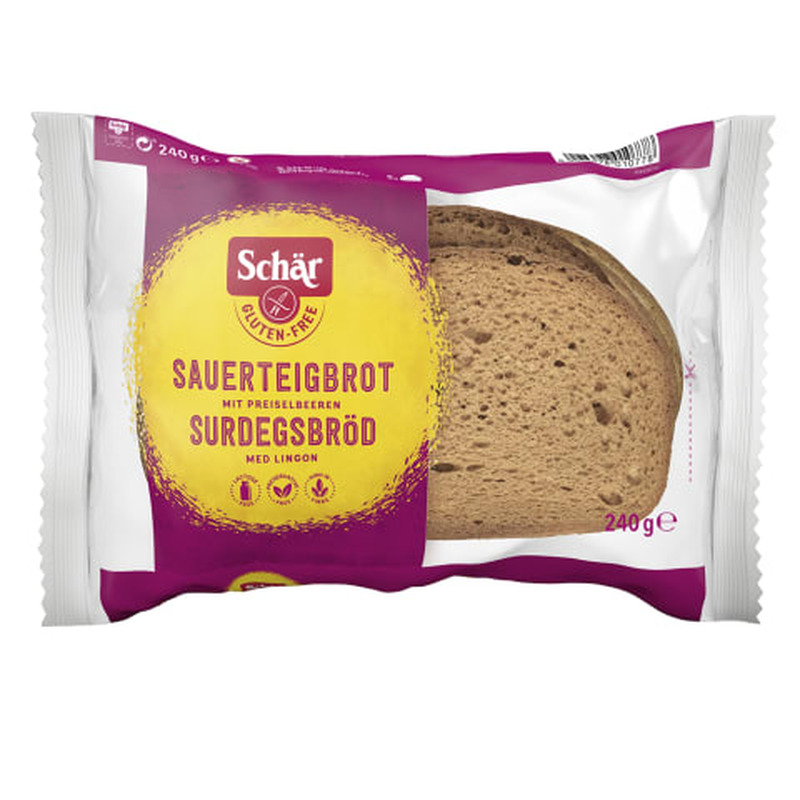 Leib Schär Surdegsbröd gluteenivaba 240g