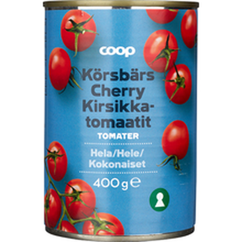 Coop kirsstomatid tomatimahlas 400g