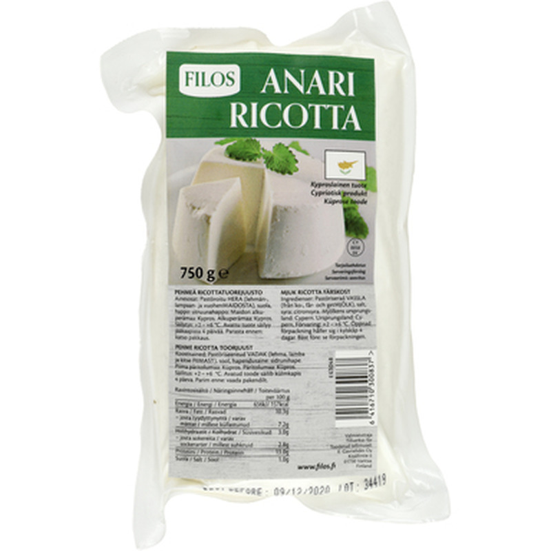 FILOS Anari Ricotta juust 750g