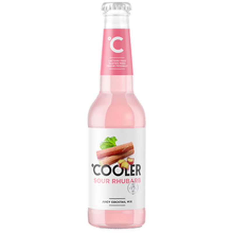 Long drink Sour Rhubarb, COOLER,  275 ml