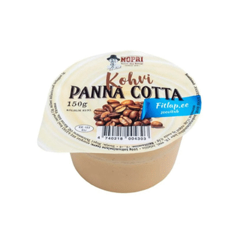 Panna Cotta NOPRI Fitlap kohvi, 150g