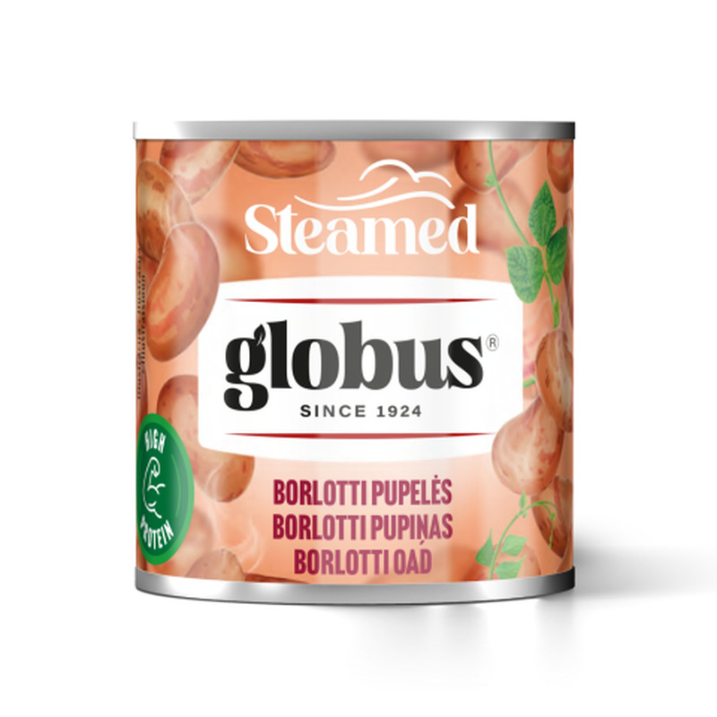 Borlotti oad aurutatud Globus 212ml/150g