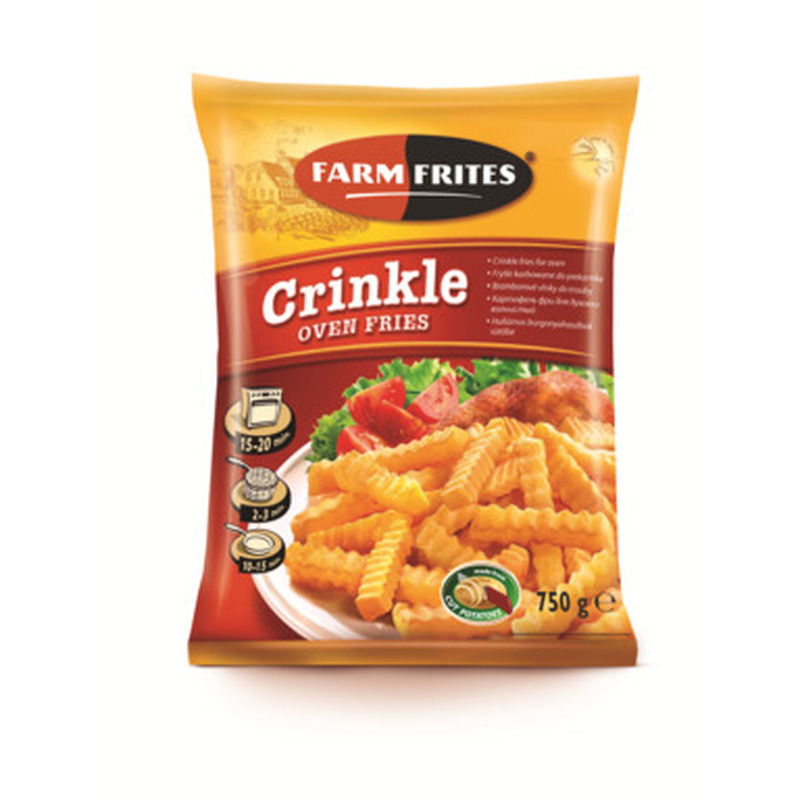 FARM FRITES Ahju friikartulid sakilised 750g