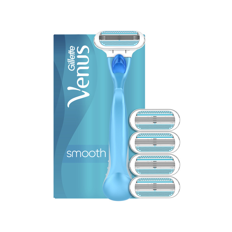 Gillette Venus Smooth Naiste Raseerija + 4 Tera