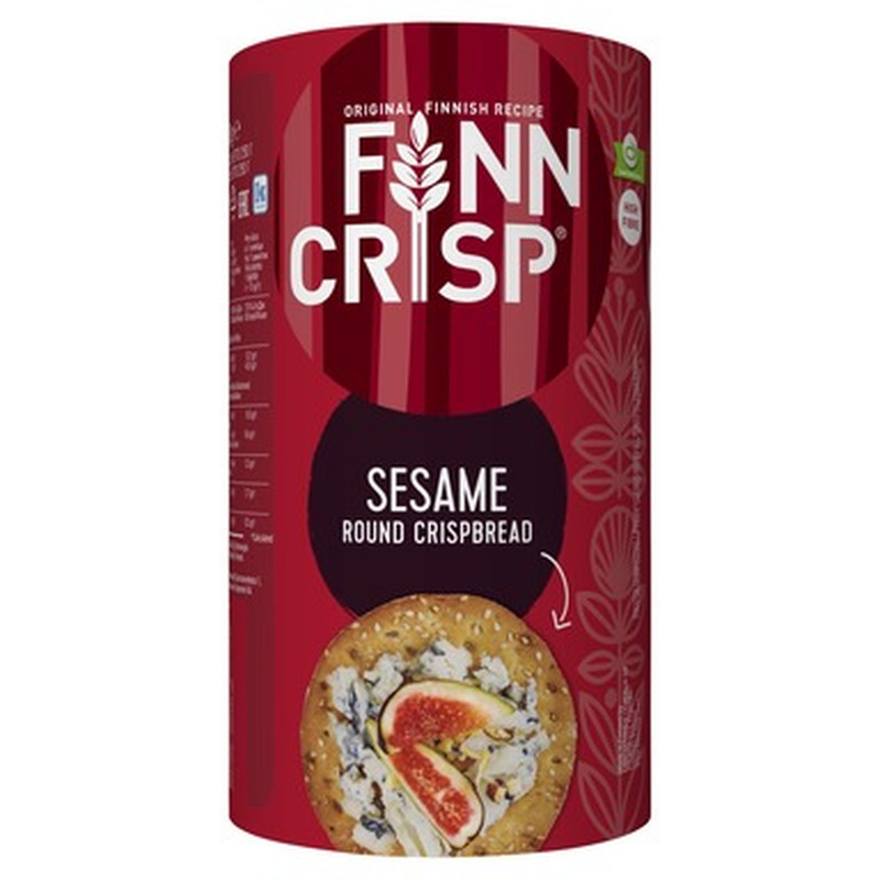 FINN CRISP Näkileivad seesamiseemnetega 250g (ümmargused)