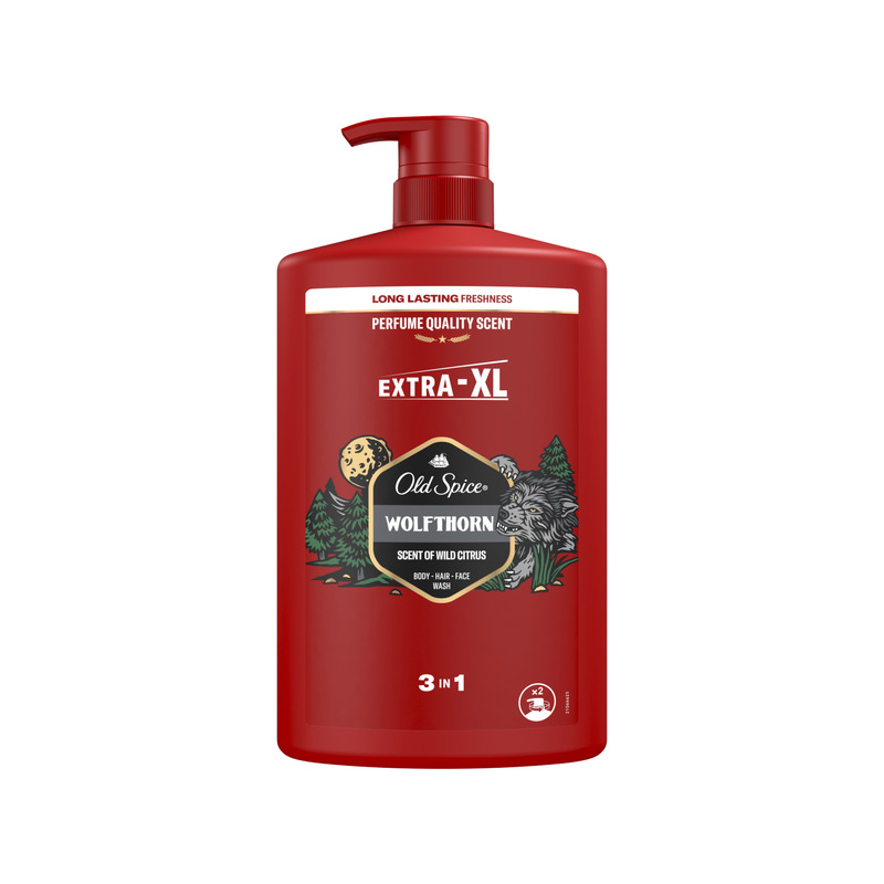 Old Spice Wolfthorn Meeste Dušigeel Ja Šampoon, 1000ml