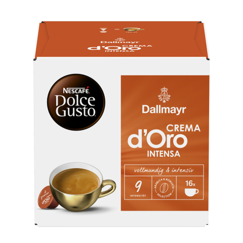 Kohvikapslid Nescafe Dolce Gusto Dallmayr Crema Doro Intenso 16x7g