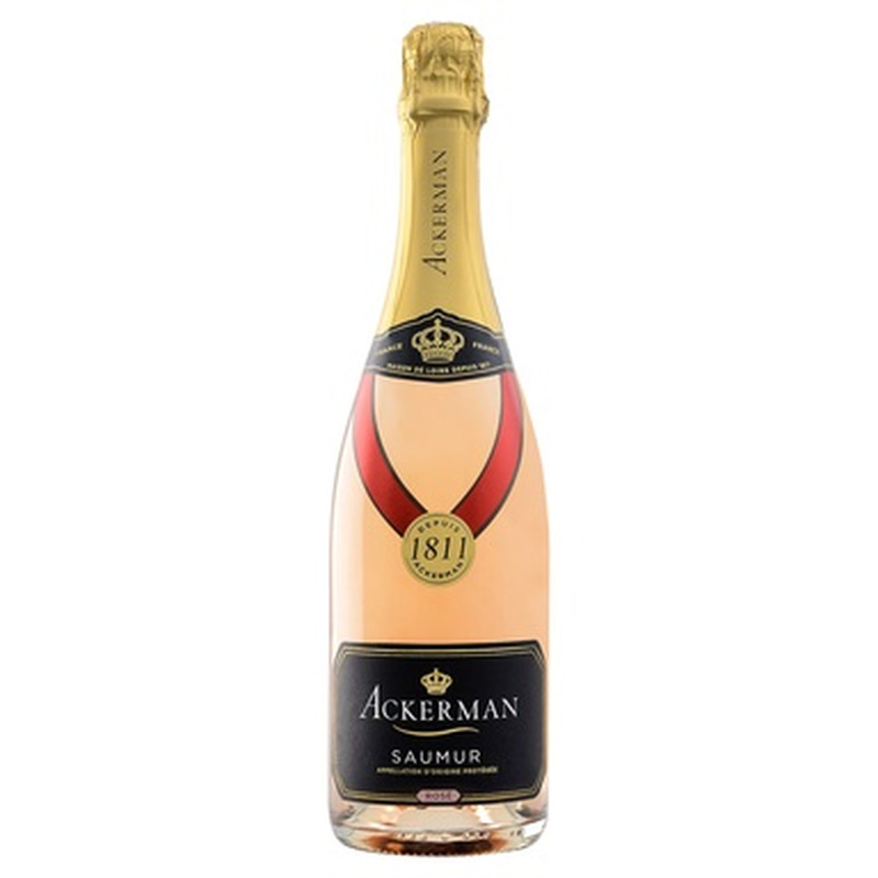 ACKERMAN Saumur 1811 Brut Rose 12% 75cl (roosa, kuiv)